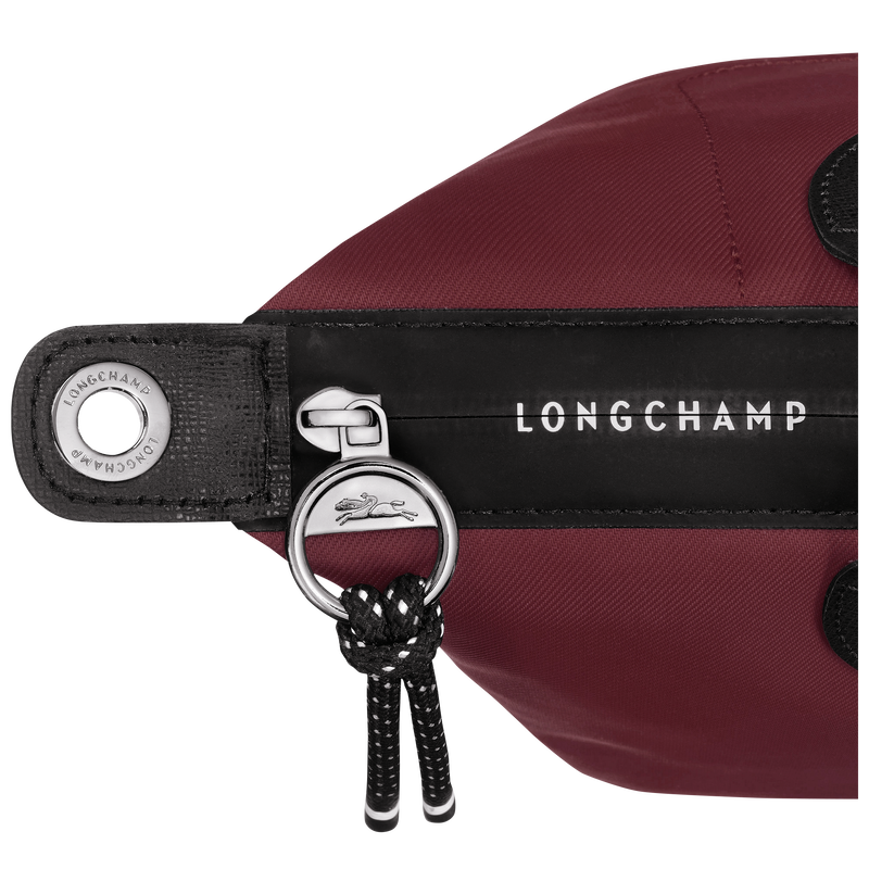 Le Pliage Energy S Handbag , Burgundy - Recycled canvas  - View 5 of  5