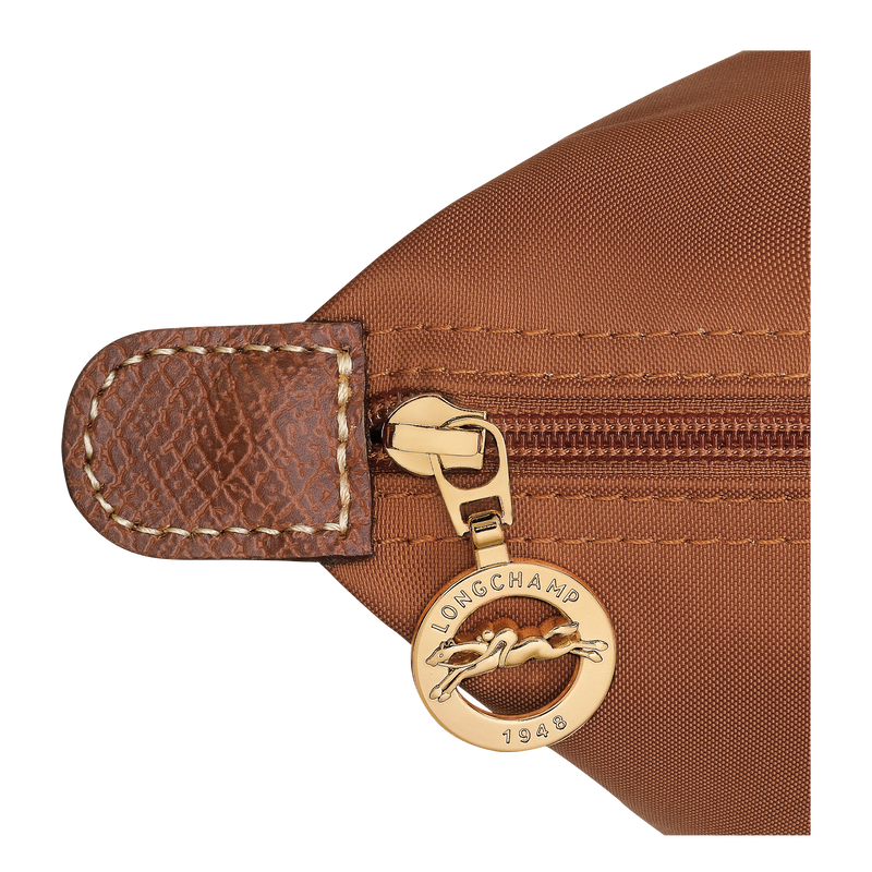 Le Pliage Original L Tote bag , Cognac - Recycled canvas  - View 5 of  6