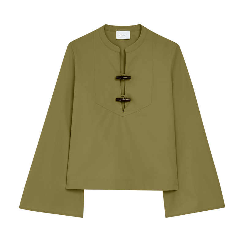 Shirt , Lichen - Cotton poplin  - View 1 of  5