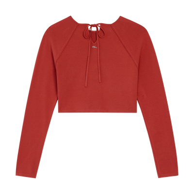 Top , Strawberry - Fluid knit