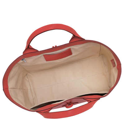 Le Roseau Tote bag L, Red/Navy