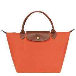 Le Pliage Original S Handbag , Orange - Recycled canvas