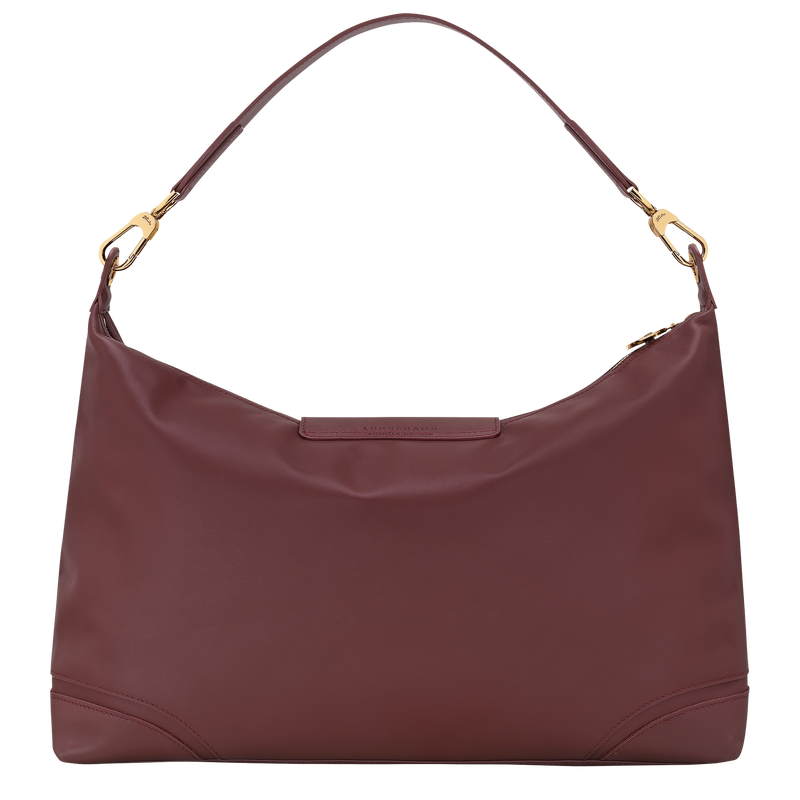Le Pliage Xtra XL Shoulder bag , Burgundy - Leather  - View 3 of  4