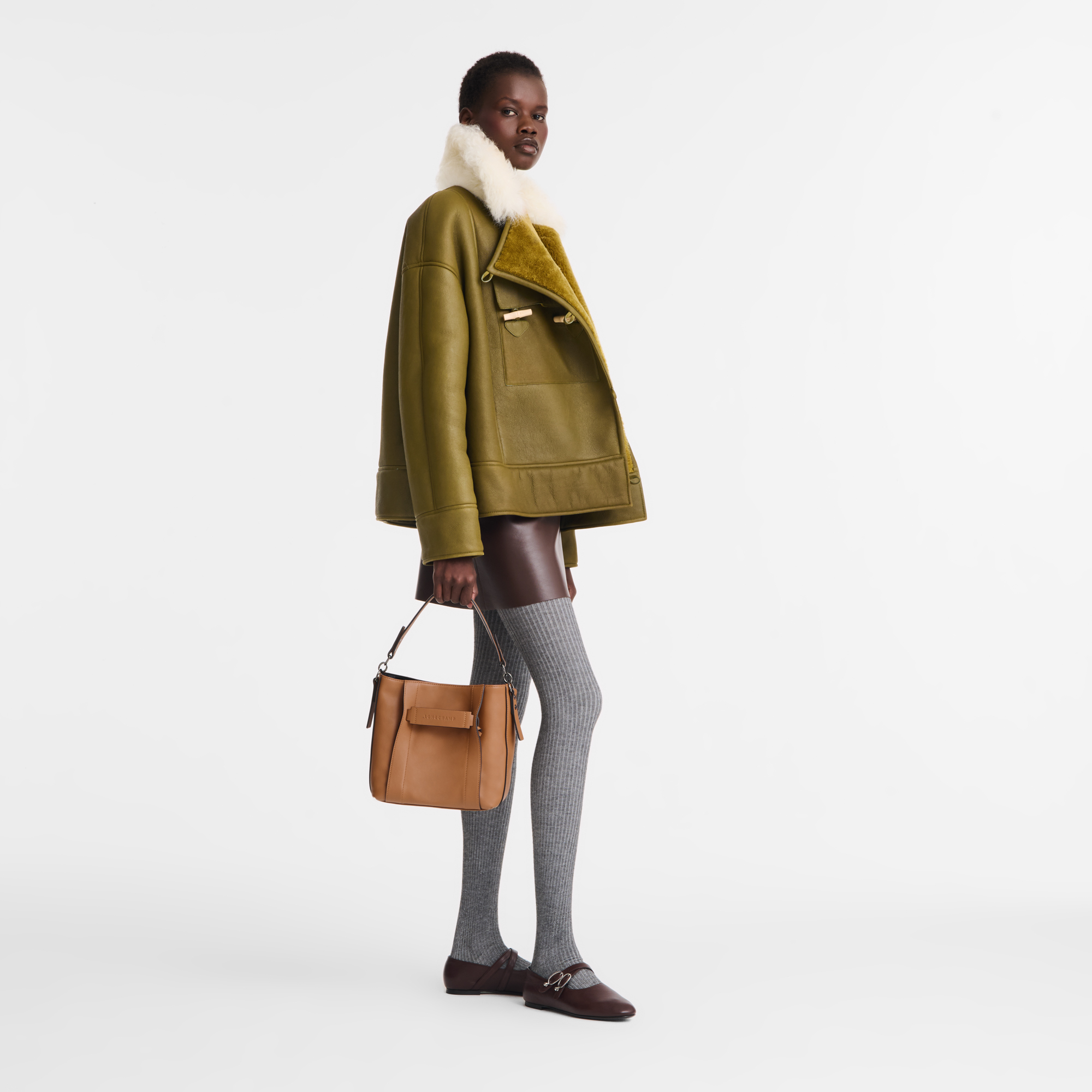 Crossbody bag S, Natural - View 2 of
6 - zoom in Longchamp 3D Crossbody bag S, Natural