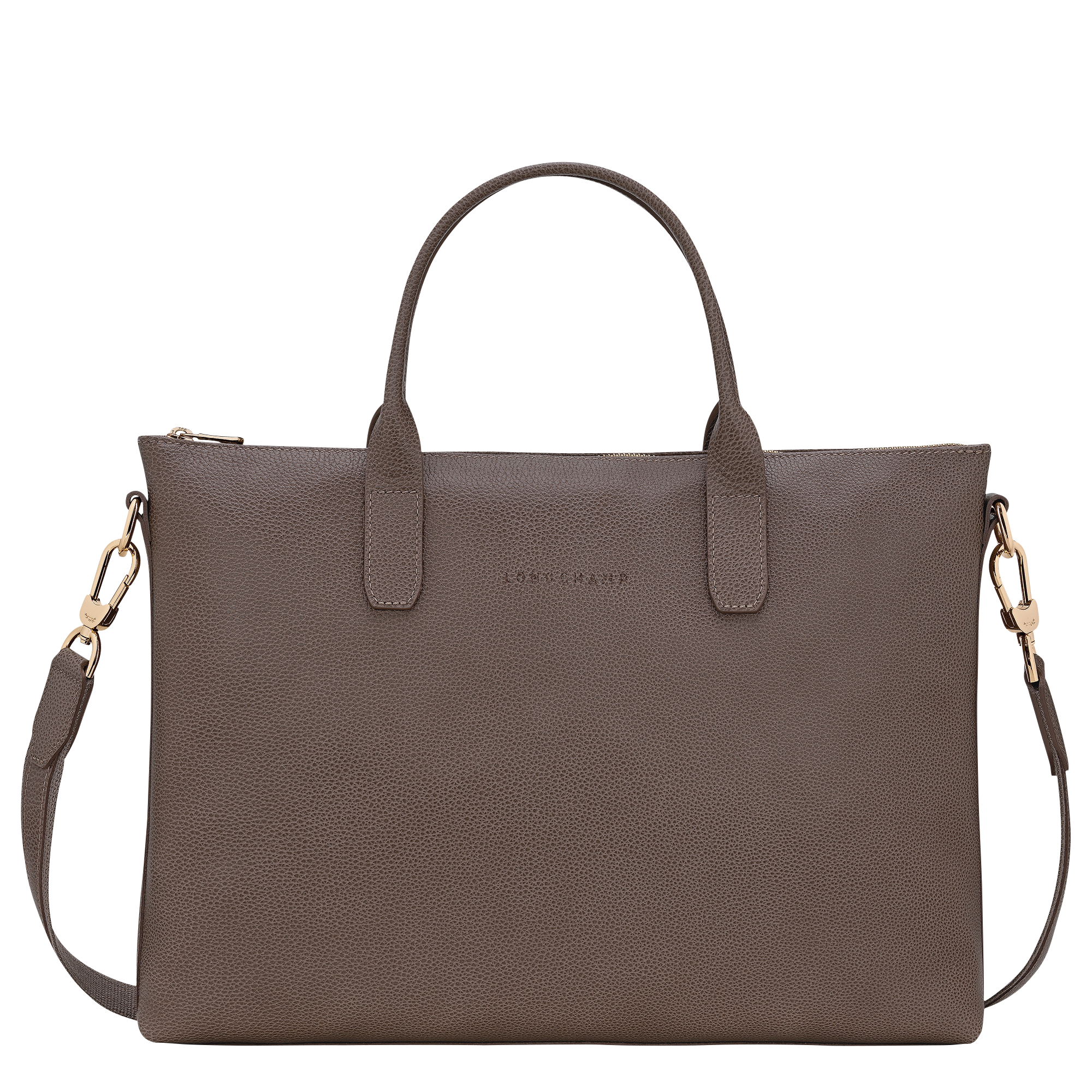 Briefcase S, Taupe - View 1 of
2 - zoom in Le Foulonné Briefcase S, Taupe