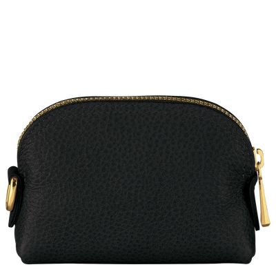 Le Foulonné Coin purse , Black - Leather