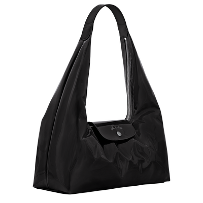 Le Pliage Xtra L Shoulder bag , Black - Leather