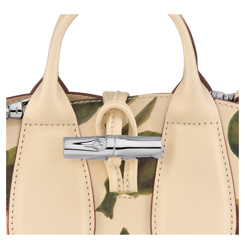 Longchamp roseau best sale top handle bag