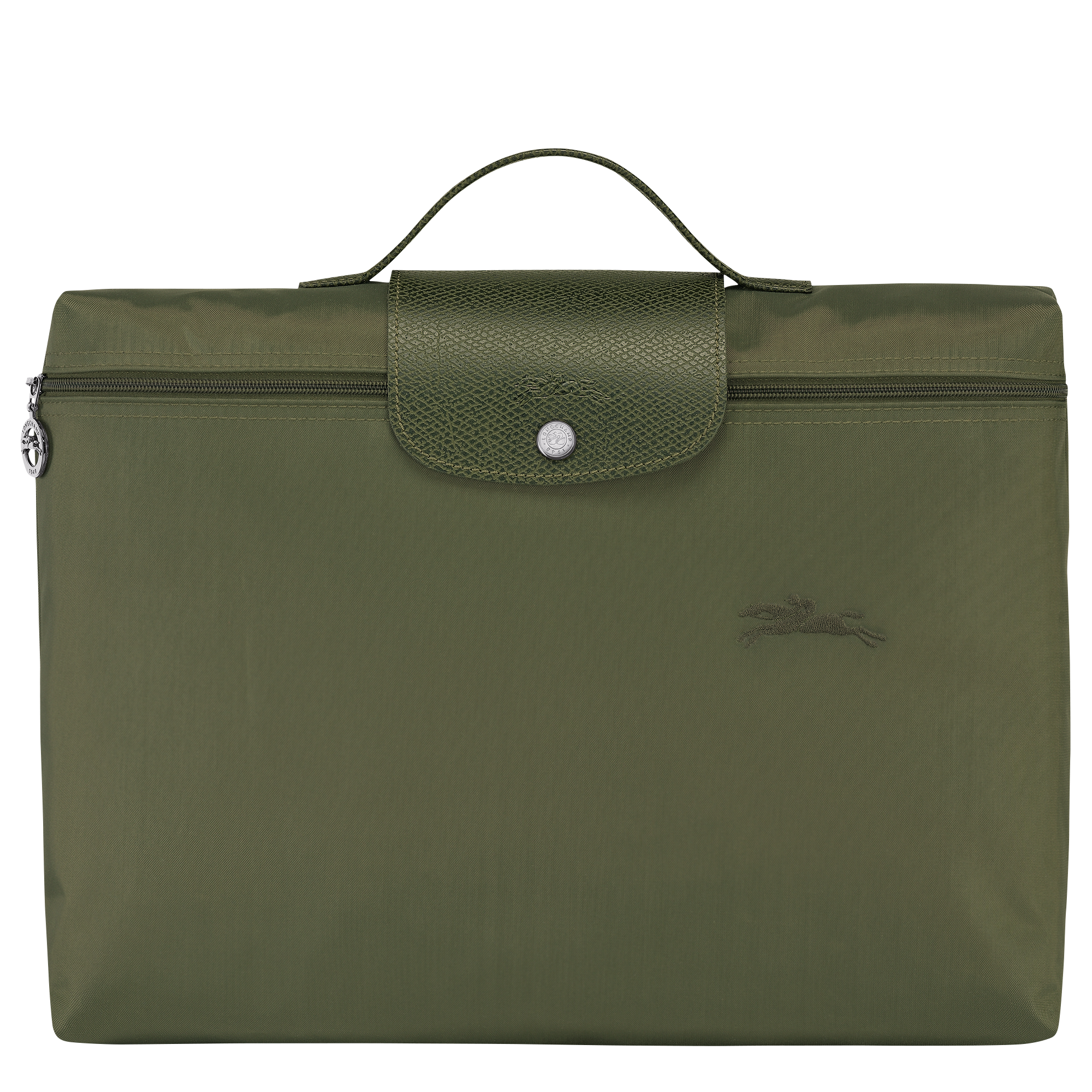 Briefcase S, Forest - View 1 of
7 - zoom in Le Pliage Green Briefcase S, Forest