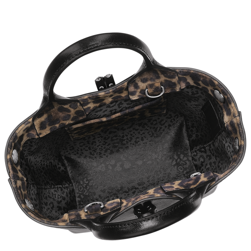 Le Roseau XS Handbag , Black - Leather  - View 6 of  7