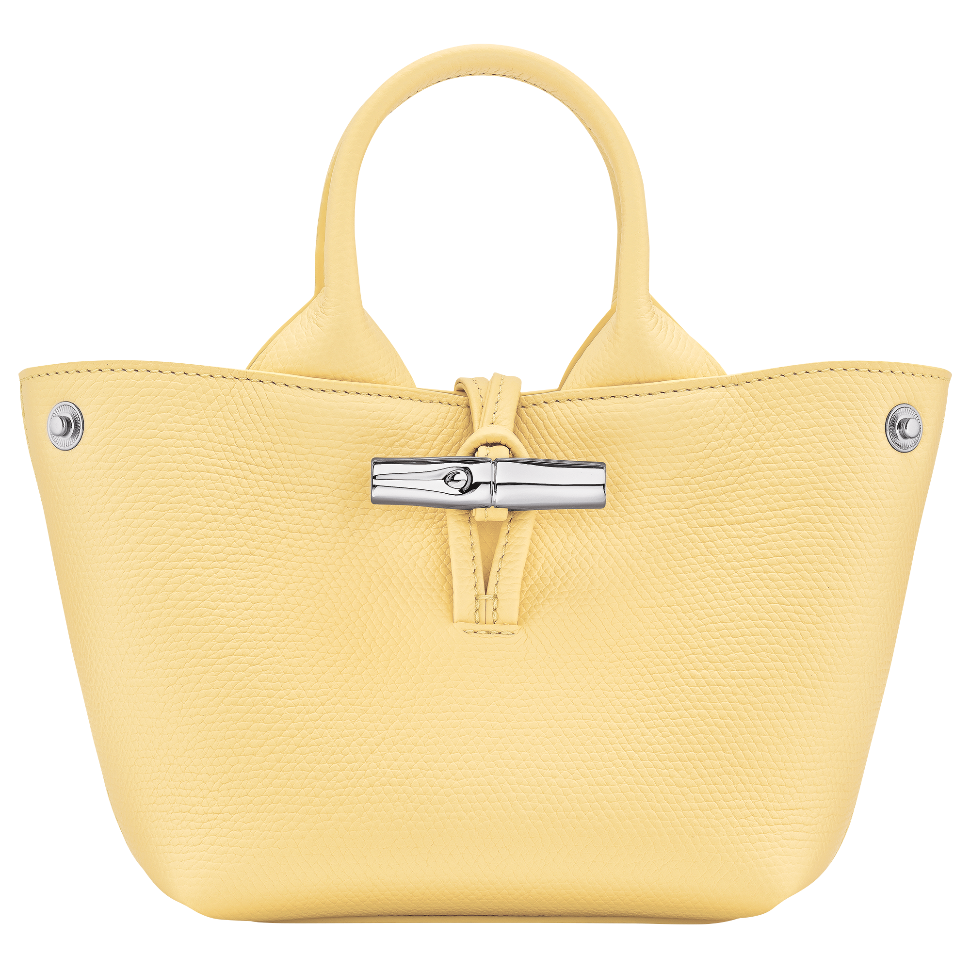 Handbag XS, Yellow Chick - View 3 of
4 - zoom in Le Roseau Handbag XS, Yellow Chick