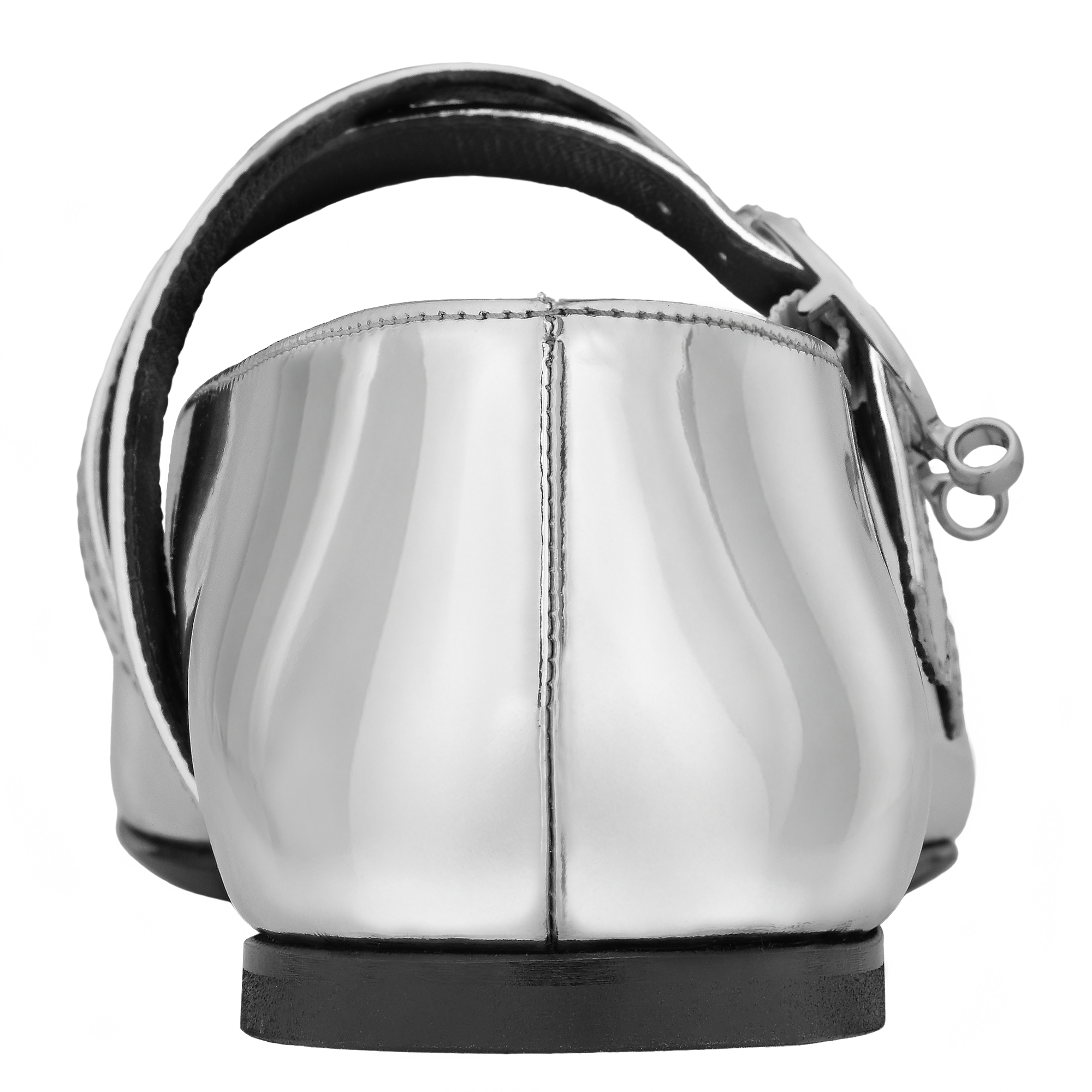 Le Foulonn&eacute; Ballerinas, Silver
