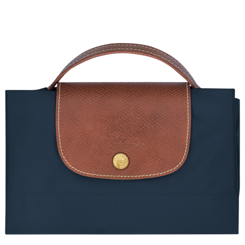 Le Pliage Original S Briefcase , Navy - Recycled canvas - View 6 of  6