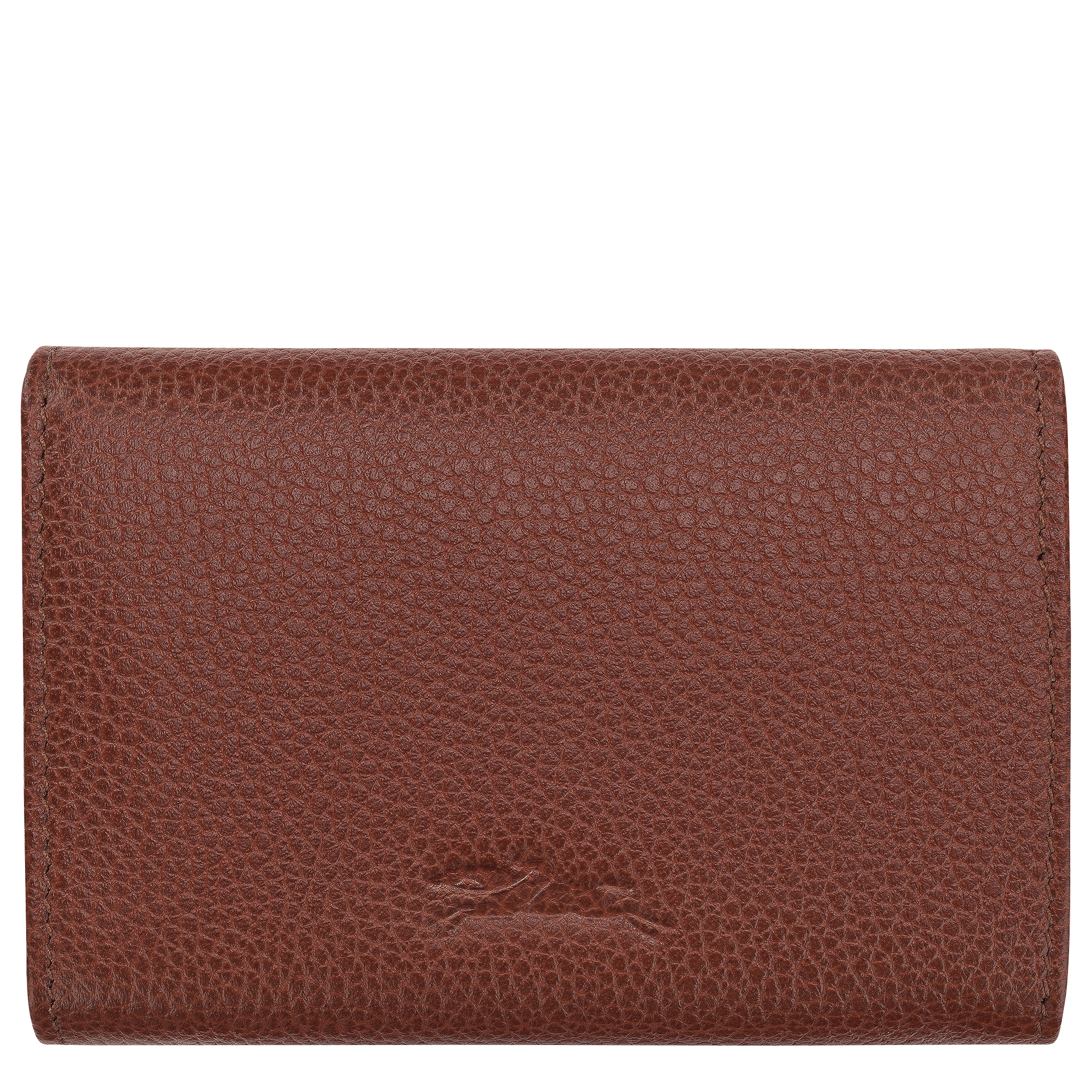 Le Foulonn&eacute; Compact wallet, Coffee