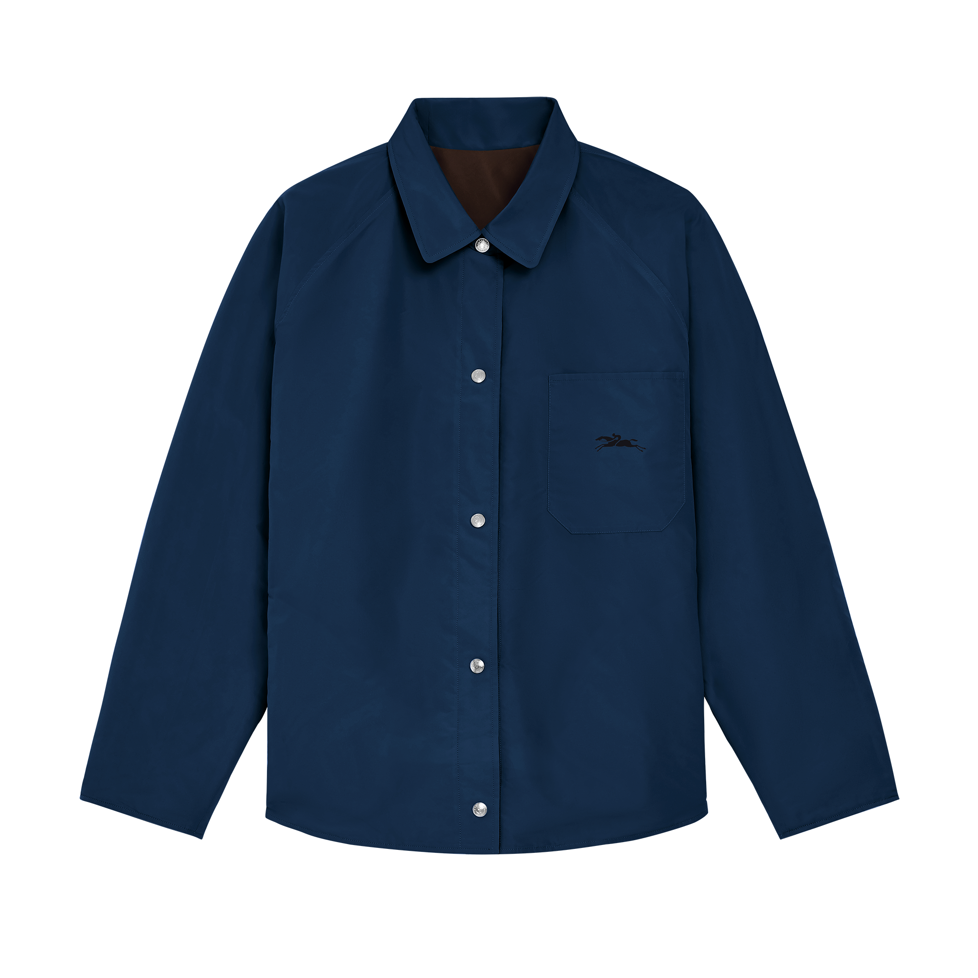 null Padded blouson, Mocha/Navy
