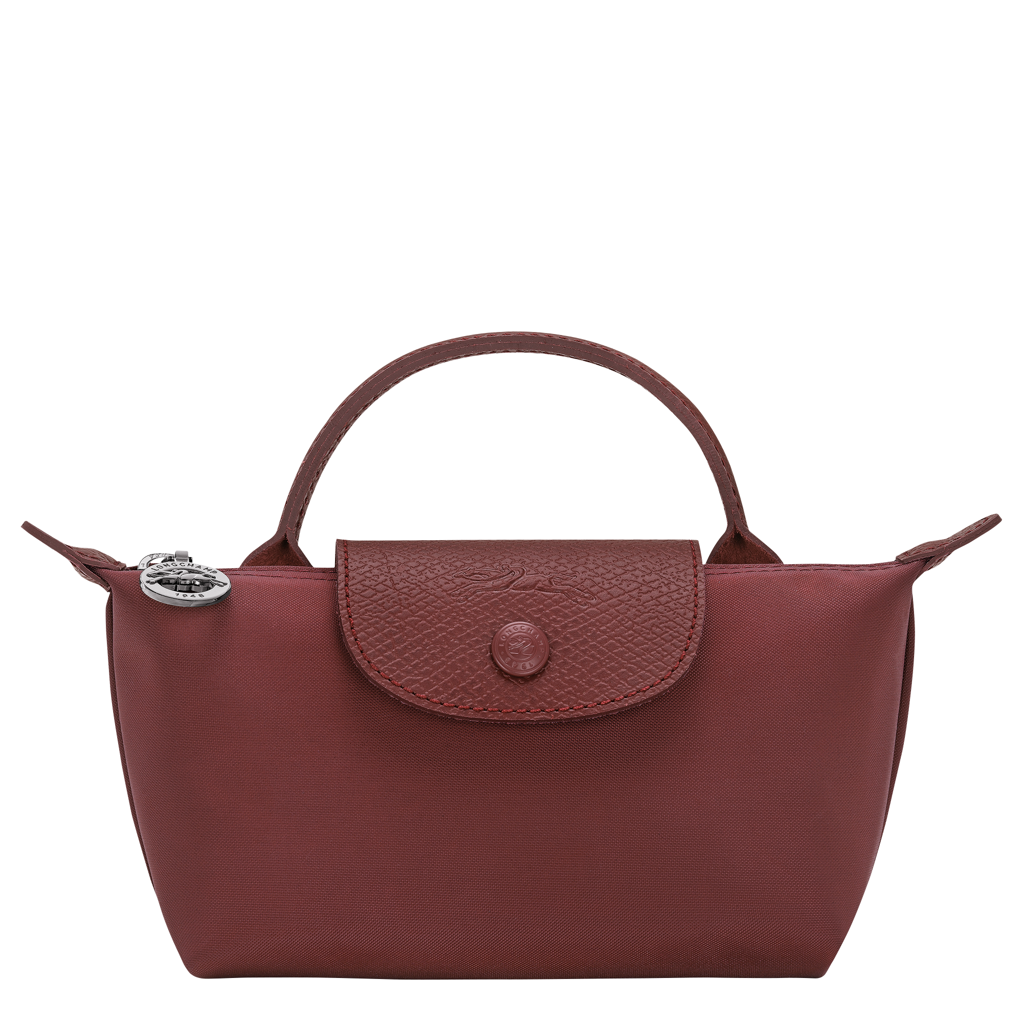 Le Pliage One Pouch, Burgundy