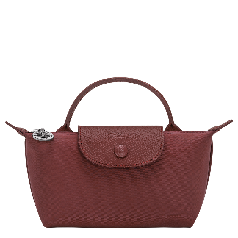 Le Pliage One Pouch , Burgundy - Canvas  - View 1 of  5