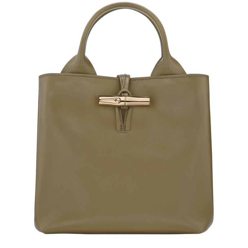 Le Roseau S Handbag , Olive - Leather  - View 1 of  7