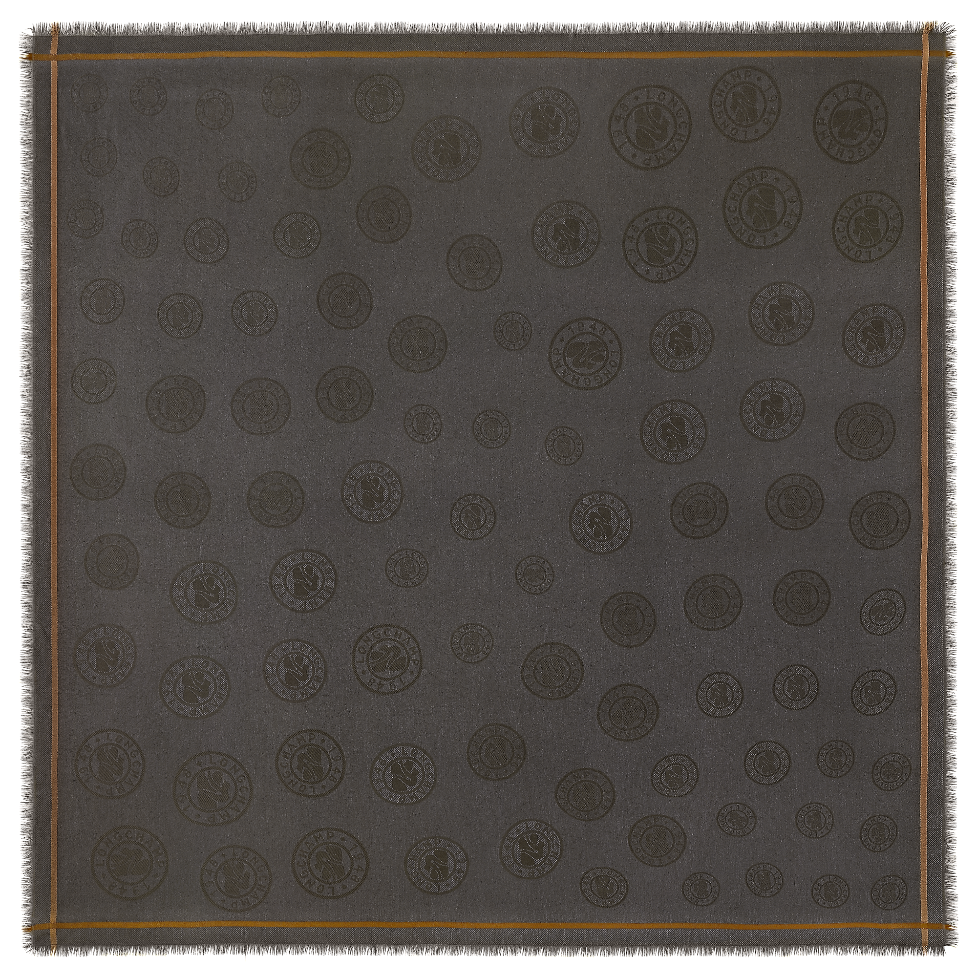 La M&eacute;daille Longchamp Stole, Mocha