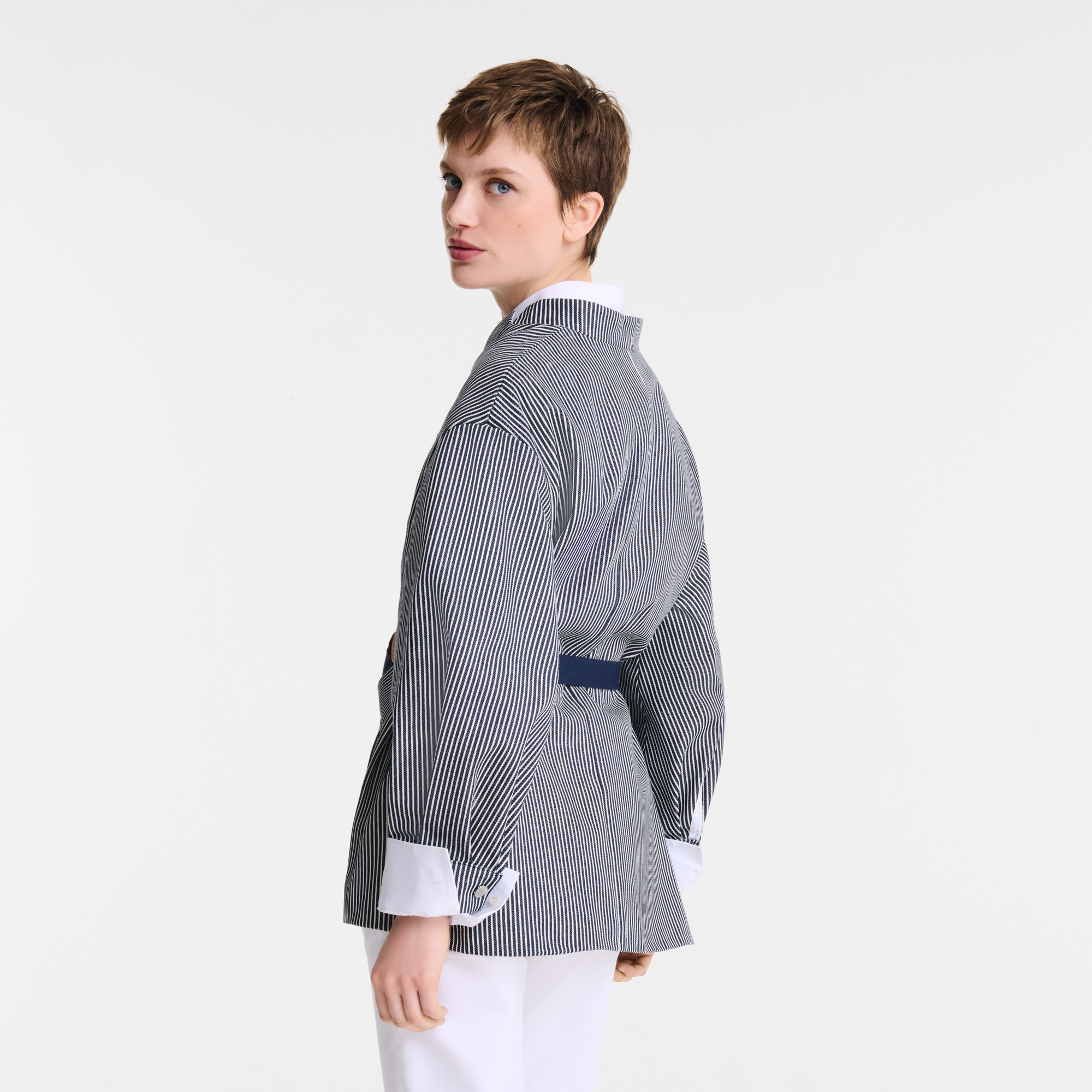 Jacket, Navy - View 3 of
5 - zoom in null Jacket, Navy