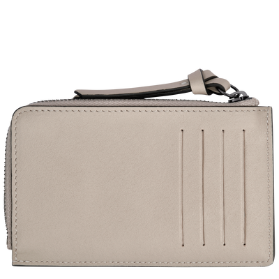 Longchamp 3D Card holder , Clay - Leather