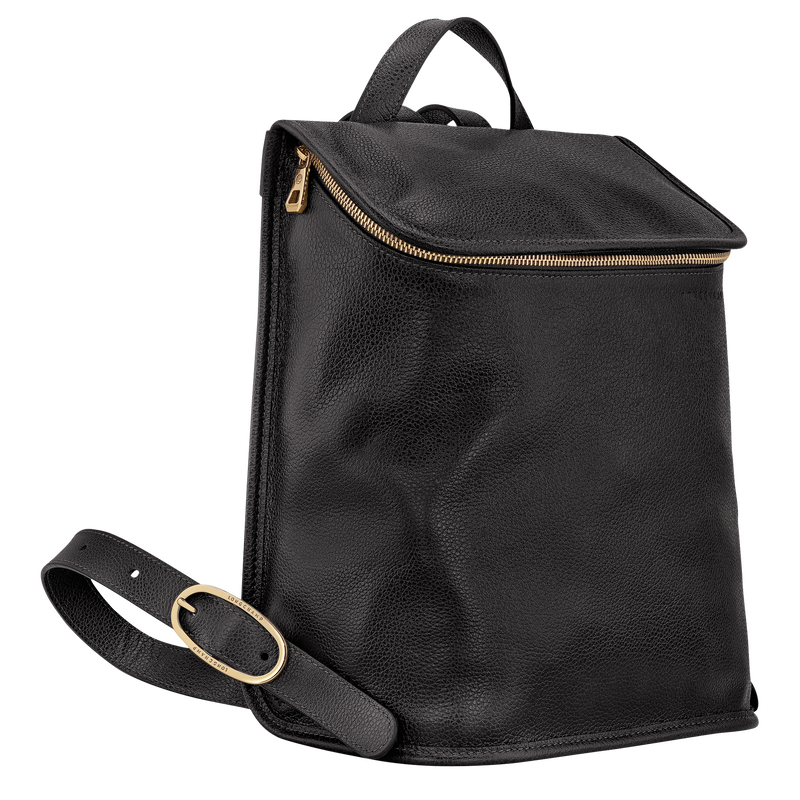 Le Foulonn&eacute; M Backpack , Black - Leather  - View 3 of  6