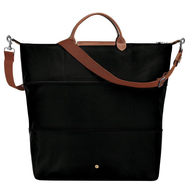 Le Pliage Original Extensible travel bag , Black - Recycled canvas  - View 4 of  7