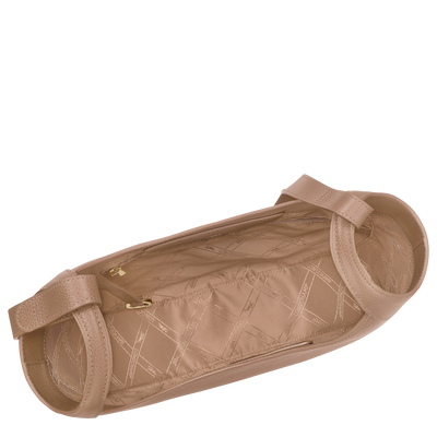 Le Foulonné Hobo bag L, Biscuit