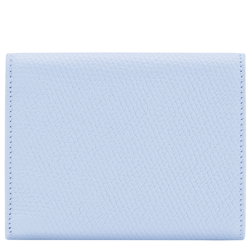 Le Roseau Compact wallet , Wave - Leather  - View 2 of  3
