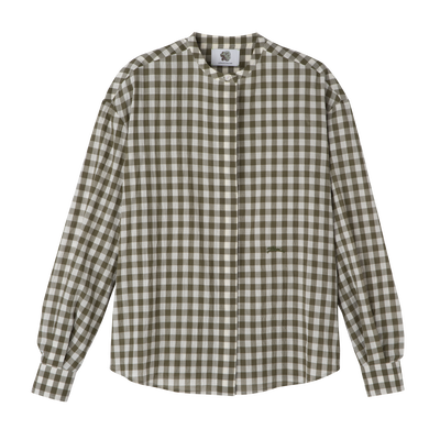 Shirt , Artichoke - Vichy jacquard