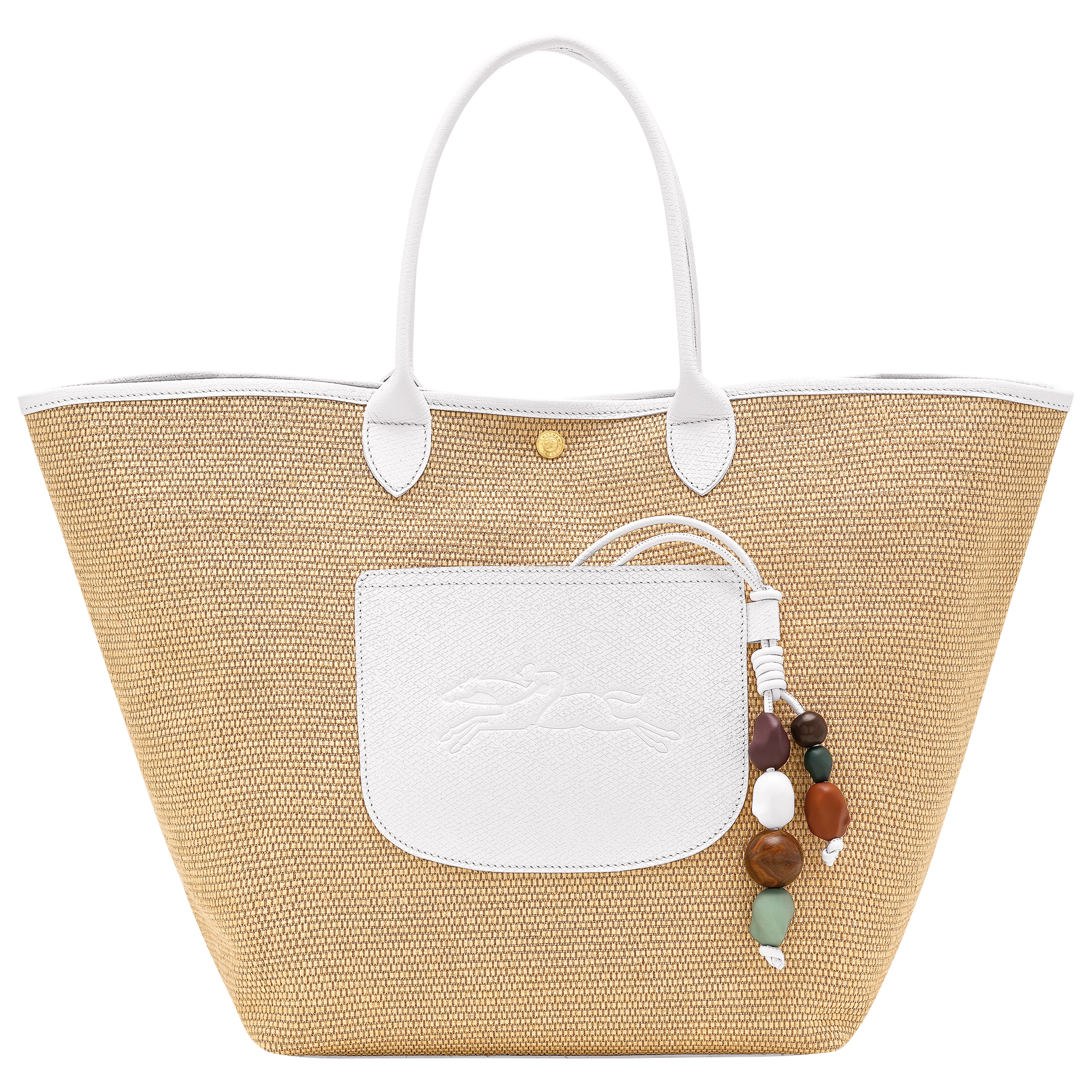 Basket bag M, White - View 1 of
6 - zoom in Le Pliage Collection Basket bag M, White
