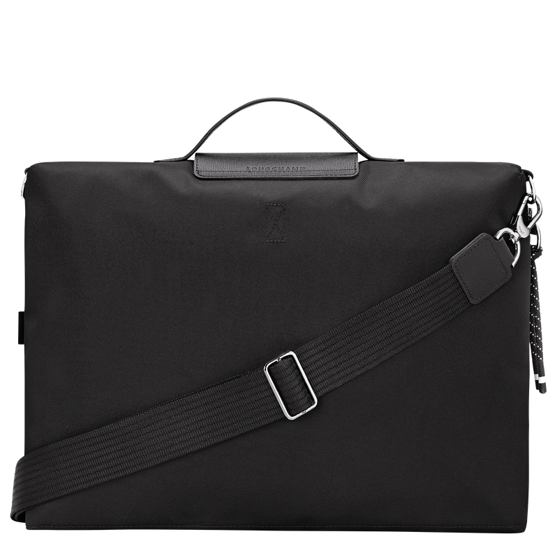 Le Pliage Energy Briefcase , Black - Canvas  - View 4 of  6