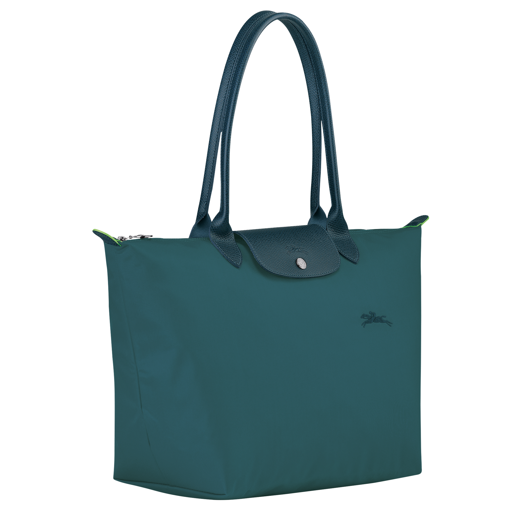 Tote bag L, Peacock - View 3 of
7 - zoom in Le Pliage Green Tote bag L, Peacock