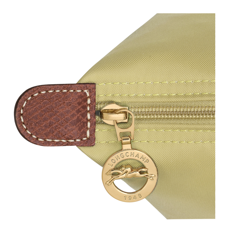 Le Pliage Original M Tote bag , Pistachio - Recycled canvas  - View 5 of  6