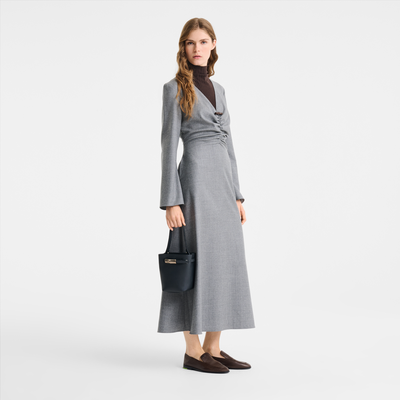 Le Smart XS Bucket bag , Black - Leather