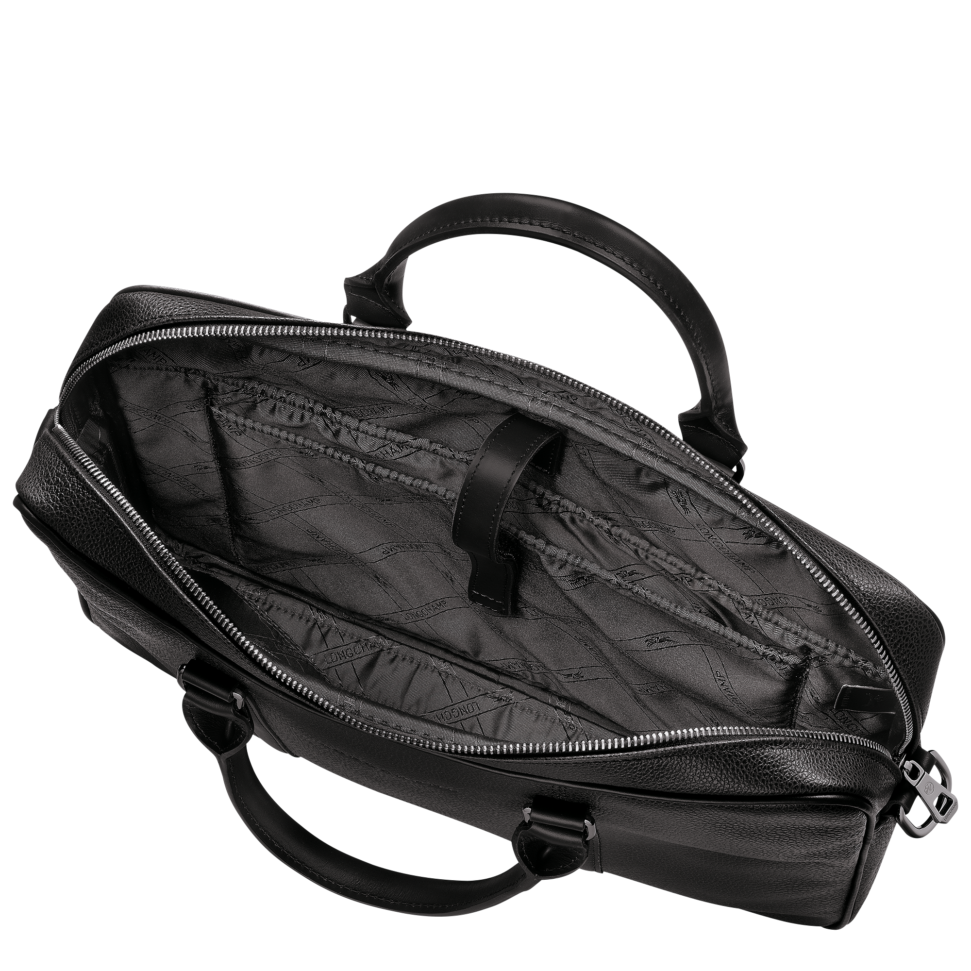 Le Foulonn&eacute; Briefcase XS, Black