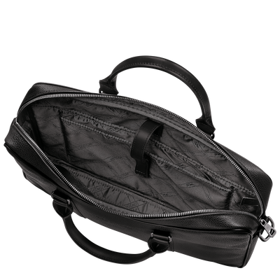 Le Foulonn&eacute; Briefcase XS, Black
