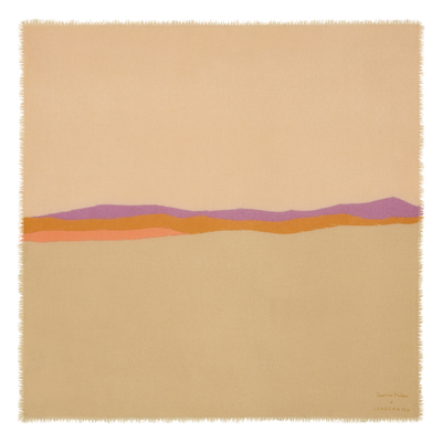 Caroline H&eacute;lain x Longchamp Stole , Desert - Silk