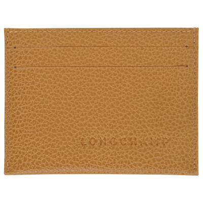 Le Foulonné Card holder , Nutmeg - Leather