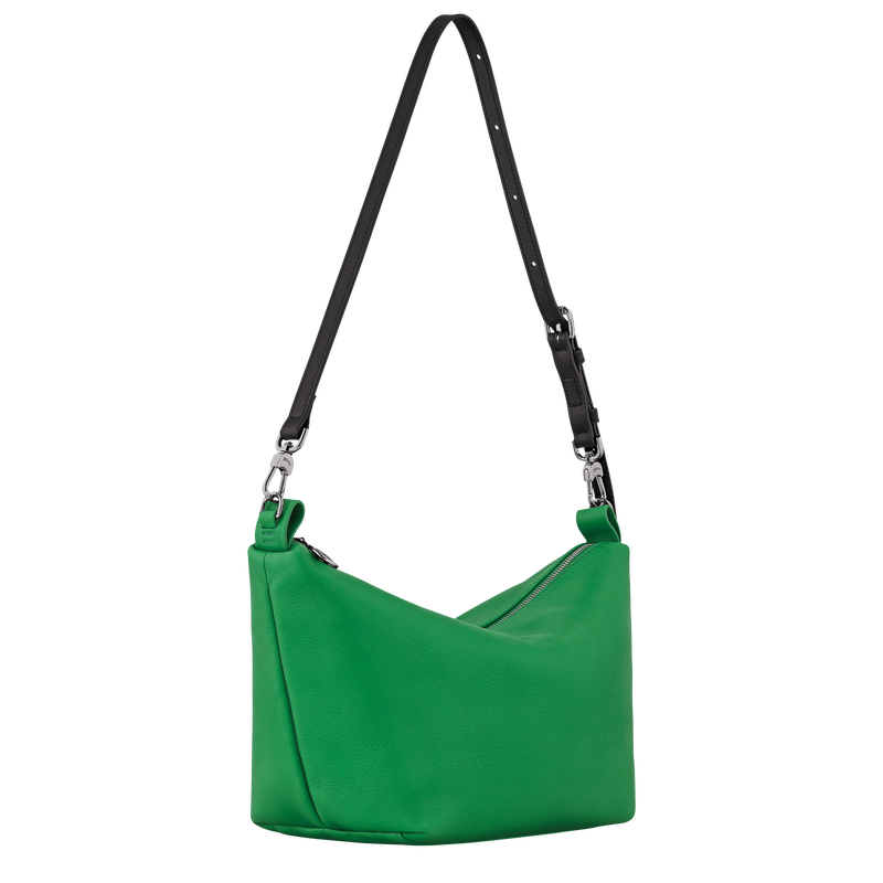 Le Slouchy S Crossbody bag , Green - Leather  - View 3 of  6
