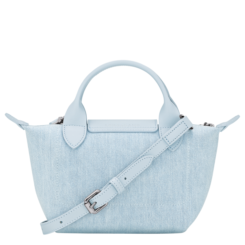 Le Pliage Collection XS Handbag , Sky Blue - Canvas  - View 3 of  5