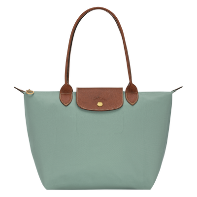 Le Pliage Original M Tote bag , Celadon - Recycled canvas