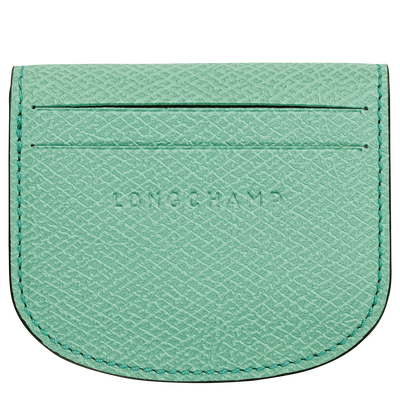 &Eacute;pure Card holder , Mint - Leather