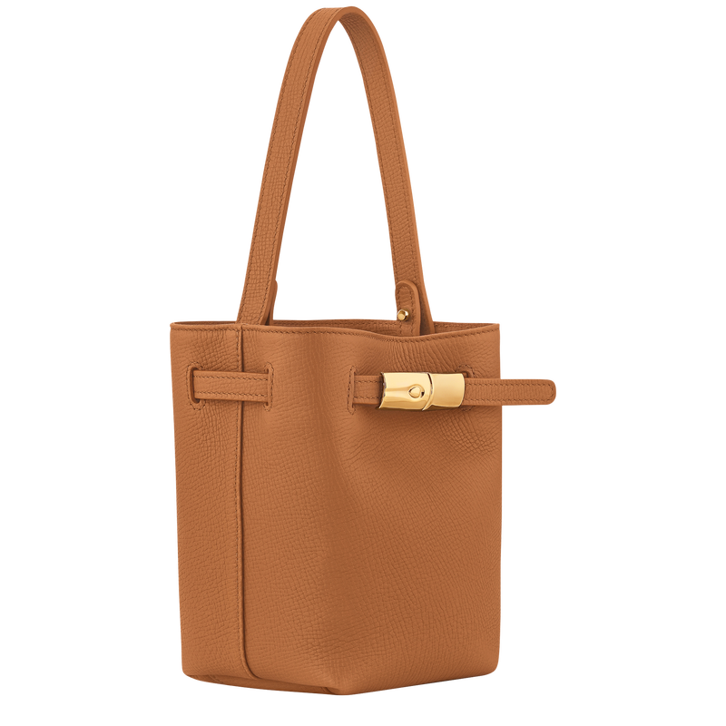 Le Smart XS Bucket bag , Caramel - Leather  - View 3 of  6