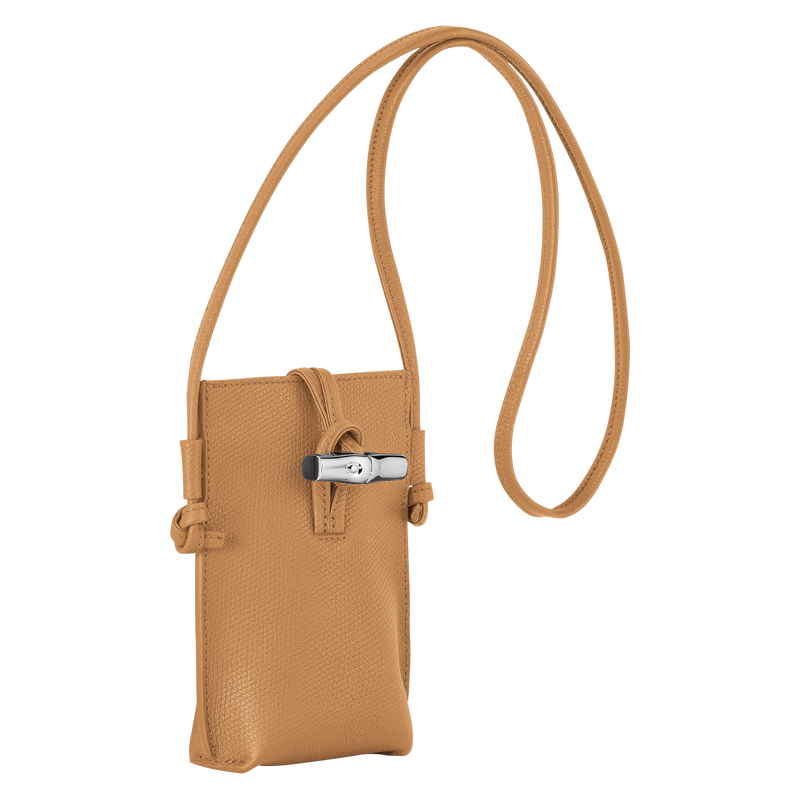 Le Roseau Phone case , Walnut - Leather  - View 3 of  5