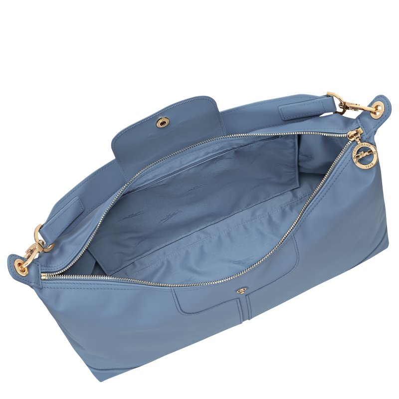 Le Pliage Xtra XL Shoulder bag , Slate - Leather  - View 5 of  5