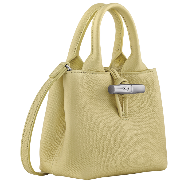 Le Roseau XS Handbag , Pistachio - Leather  - View 3 of  7