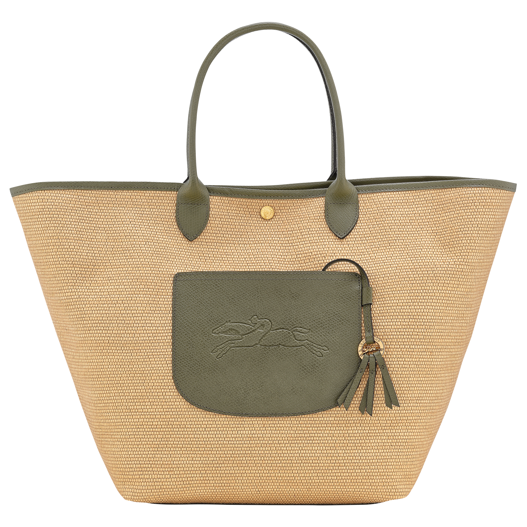Archive Longchamp Le Pliage Op’Art Tote Le Pliage Collection L Basket bag Artichoke - Canvas | Longchamp TH