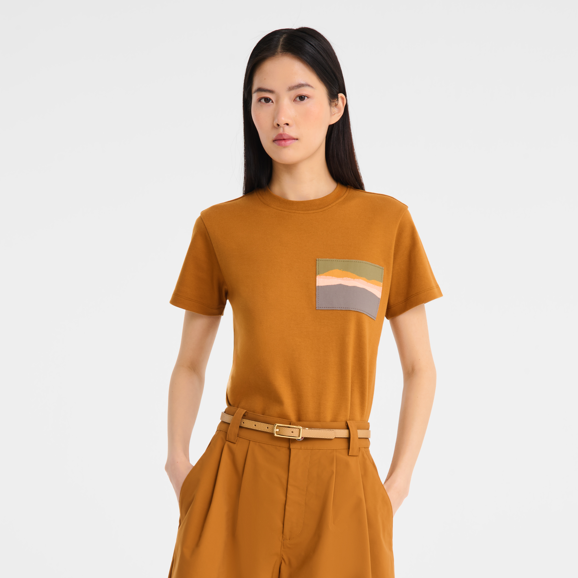 null T-shirt, Caramel