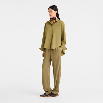 Shirt , Lichen - Cotton poplin